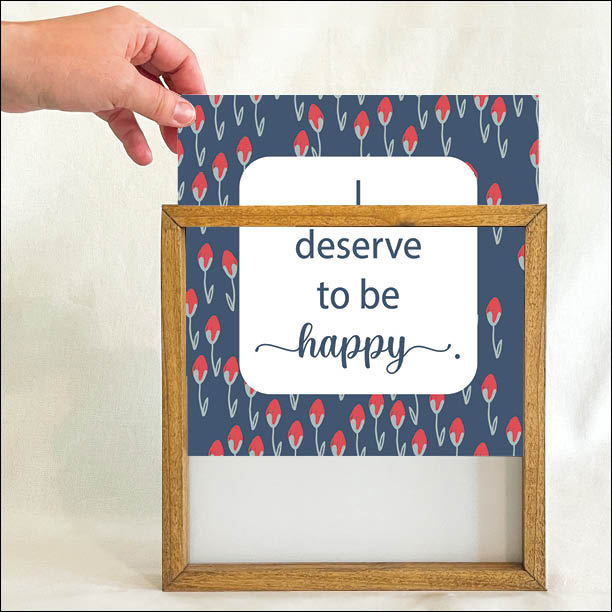 I Deserve To Be Happy