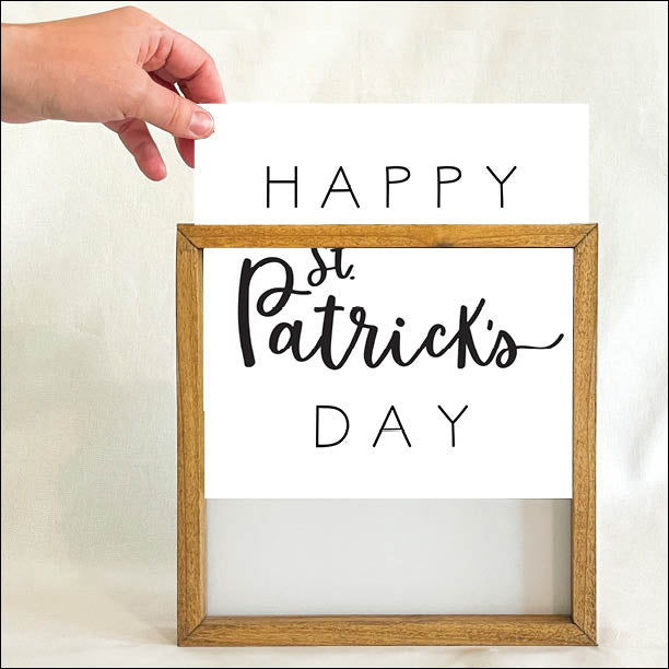 St. Patrick's Day Calligraphy